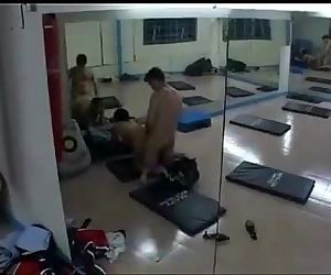 indian teen in gym part..