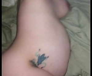 Deep anal wile pregnant..